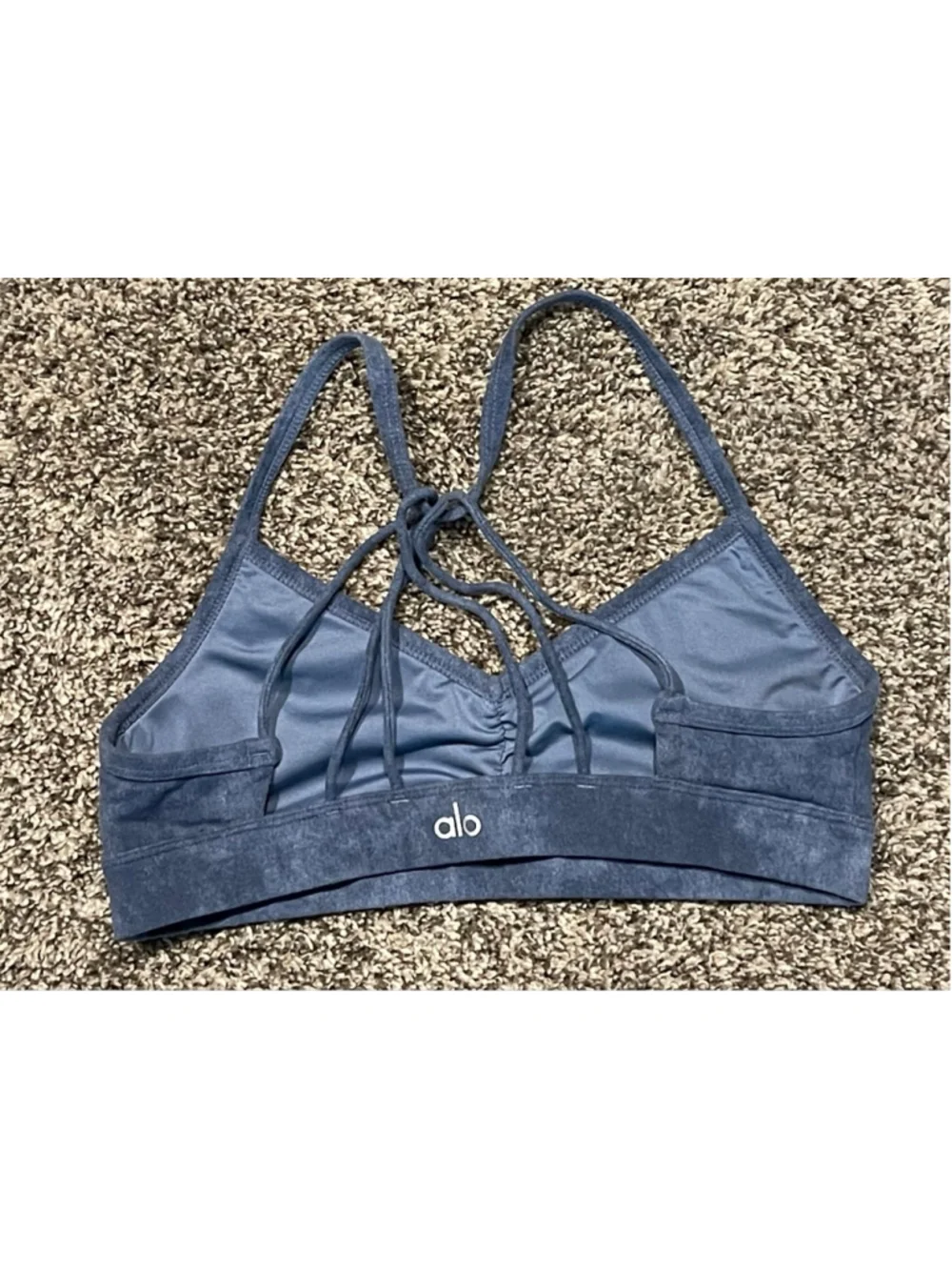 Alo Women’s Sunny Strappy Bra, Size Small, VGUC